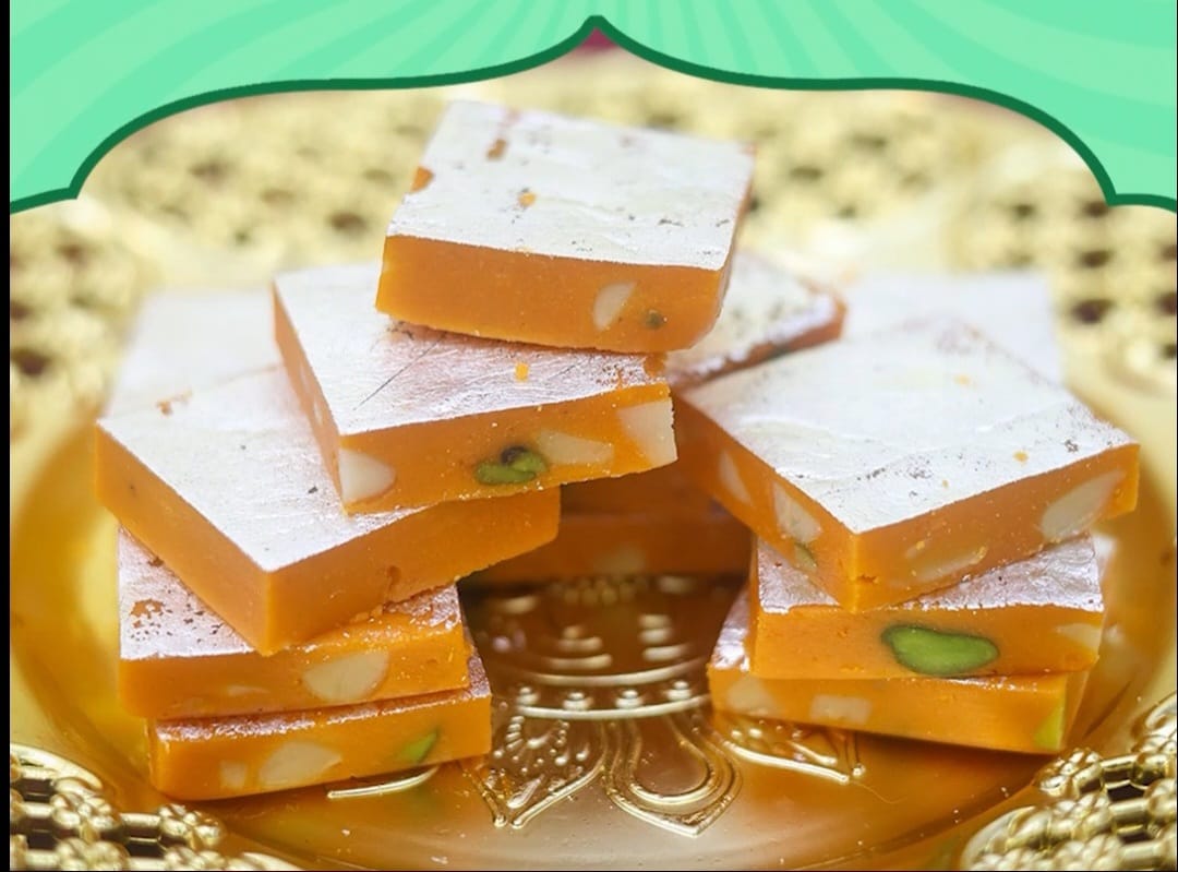 KAJU KESAR BARFI