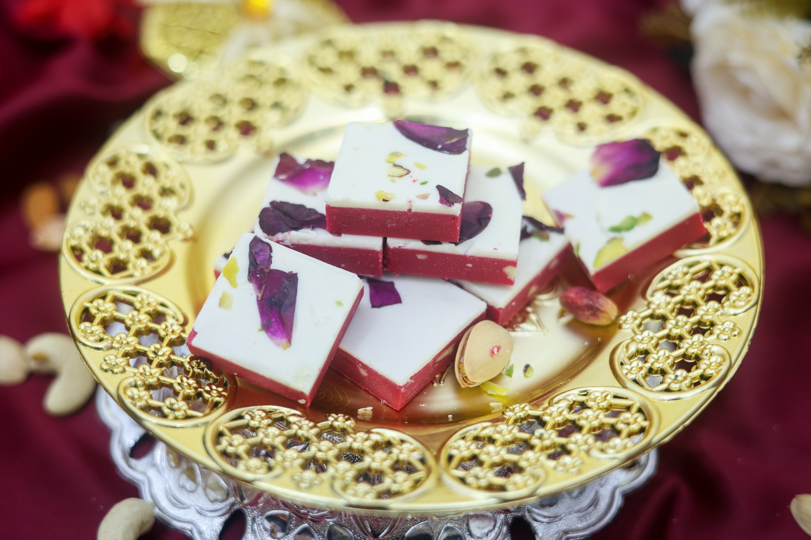 KAJU ROSE BARFI